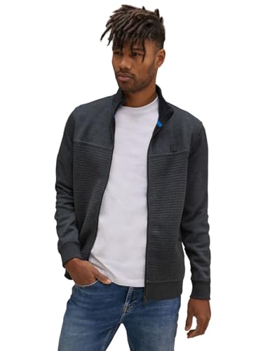 Street One Men Herren Strukturmix Sweatjacke von Street One Men