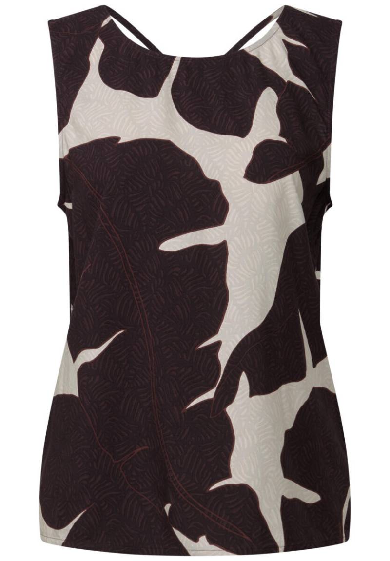 Street One Studio - Blusentop mit Bänderdetails rot - Gr. - 34 von Street One Studio