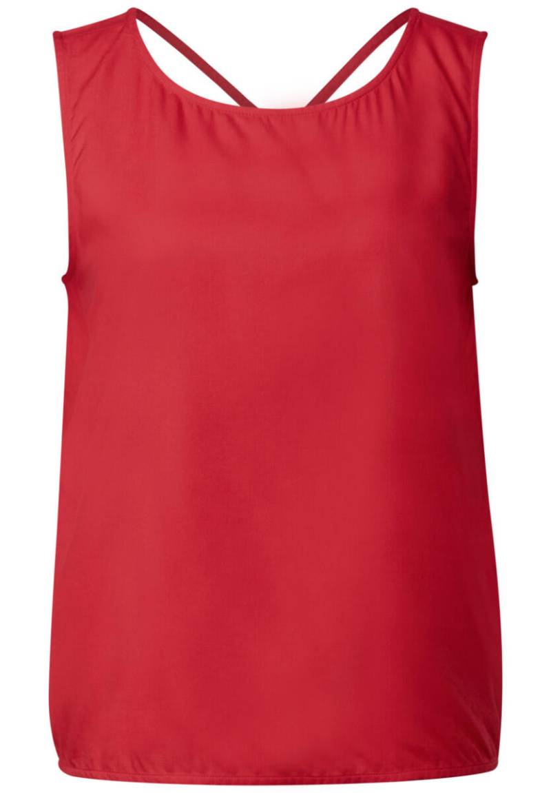 Street One Studio - Blusentop mit Bänderdetails rot - Gr. - 38 von Street One Studio