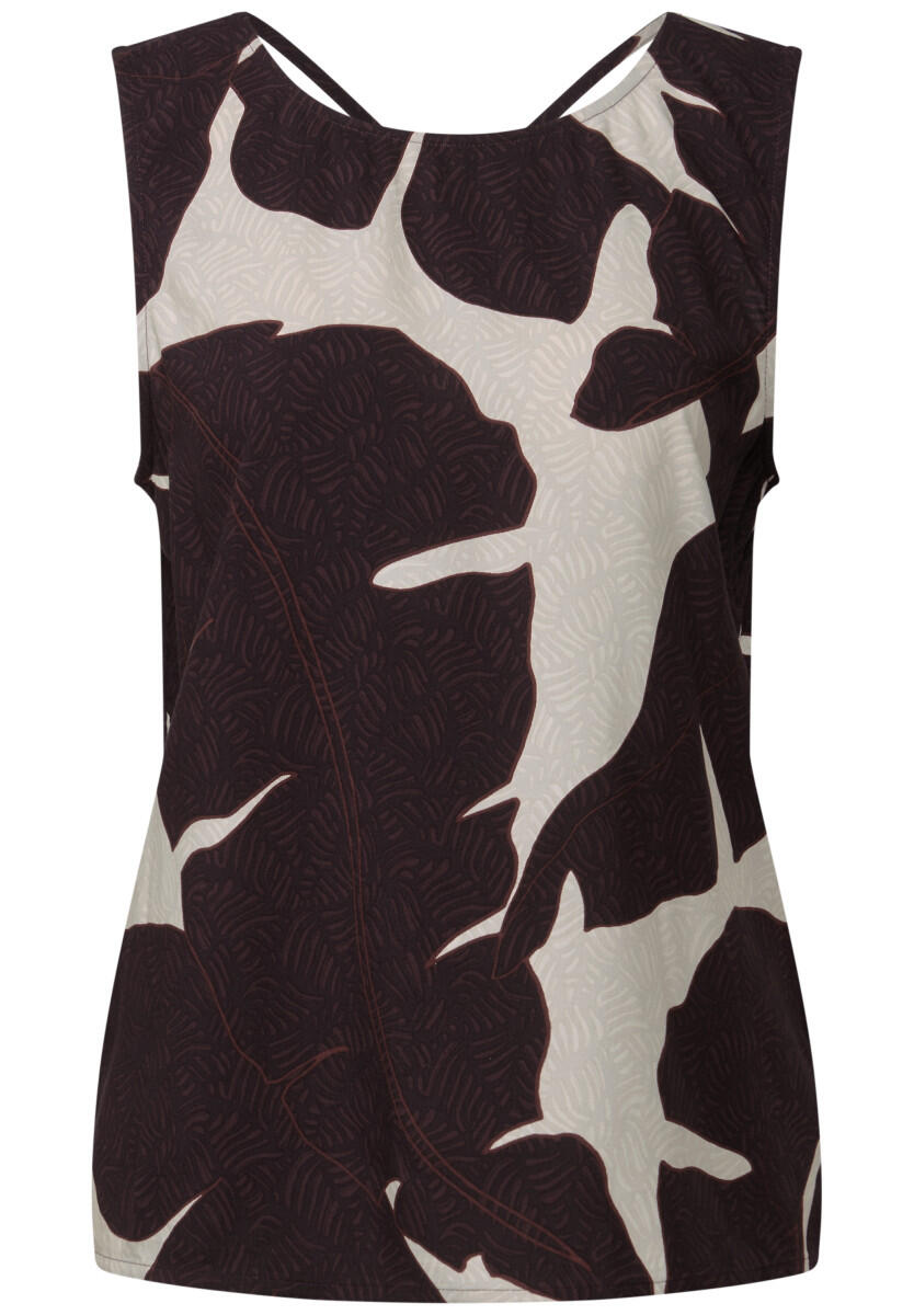 Street One Studio - Blusentop mit Bänderdetails rot - Gr. - 42 von Street One Studio