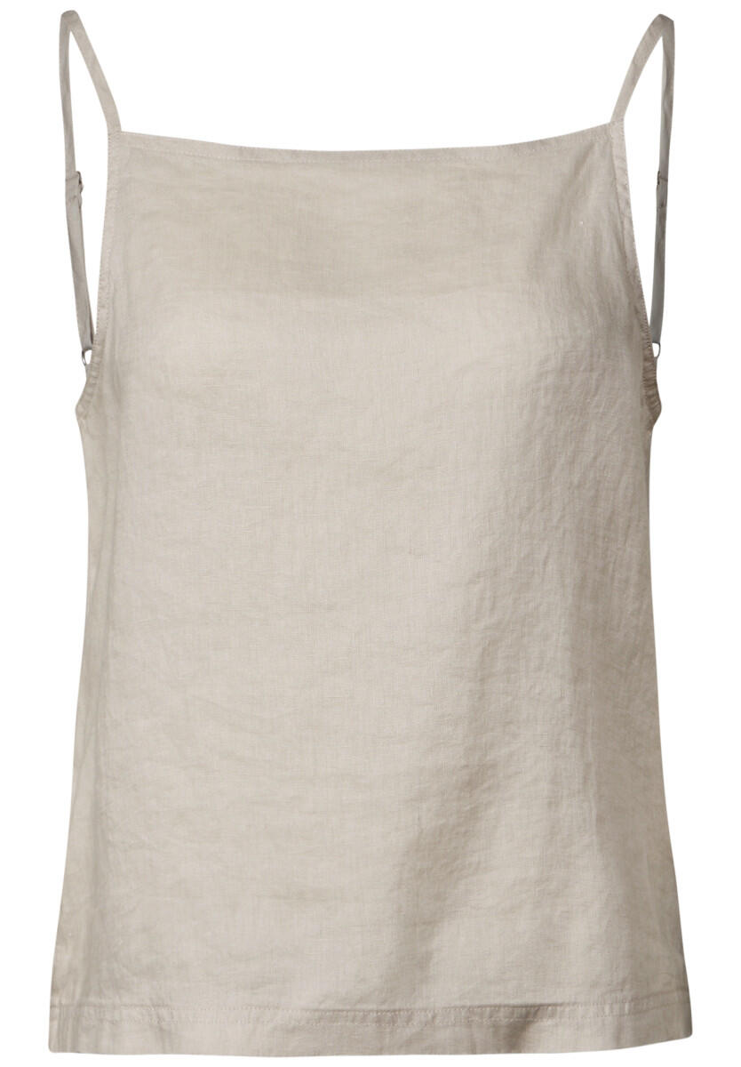 Street One Studio - Blusentop mit Knopfdetail beige - Gr. - 38 von Street One Studio