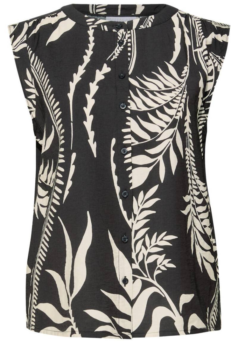 Street One Studio - Blusentop mit Rüschen schwarz - Gr. - 36 von Street One Studio