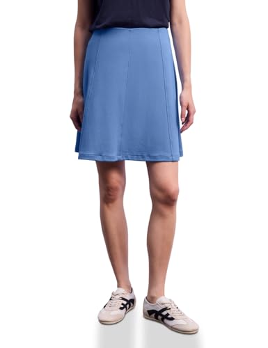 Street One Studio Damen F361736 Rock in Unifarbe, Sunset Blue, 38 von Street One Studio