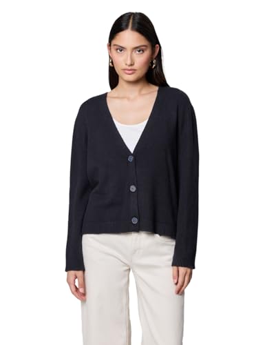 Street One Studio Damen 2515352 Cosy Basic Cardigan, Ink Blue Night, 42 von Street One Studio