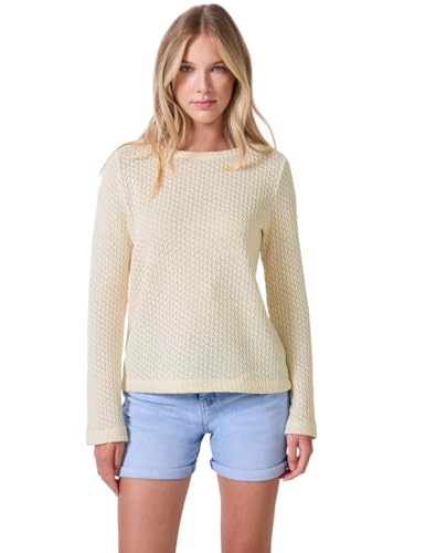 Street One Studio Damen 3226945 Strick-Look Shirt, Velvet Cream, 44 von Street One Studio