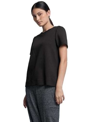 Street One Studio Damen 3227260 T-Shirt mit Puffärmeln, Black, 36 von Street One Studio