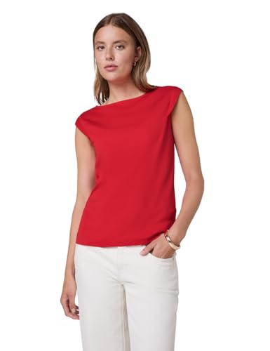 Street One Studio Damen 3227347 Jersey-Top, Mandarin red, 38 Street One Studio Damen 3227347 Jersey-Top, Mandarin red, 38 von Street One Studio