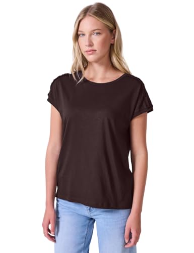 Street One Studio Damen 3227836 Sommershirt, Fudge red, 38 Street One Studio Damen 3227836 Sommershirt, Fudge red, 38 von Street One Studio