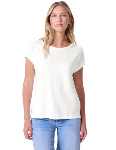 Street One Studio Damen 3227836 Sommershirt, Off White, 46 Street One Studio Damen 3227836 Sommershirt, Off White, 46 von Street One Studio