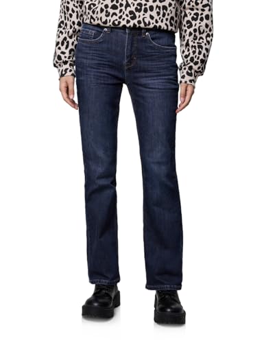 Street One Studio Damen 3714846 Bootcut Jeans, Dark Blue Clean Wash, 27W x 30L von Street One Studio