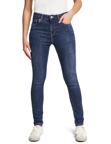 Street One Studio Damen 3716293 Skinny Fit Jeans, Dark Blue Washed, 29W x 32L Street One Studio Damen 3716293 Skinny Fit Jeans, Dark Blue Washed, 29W x 32L von Street One Studio