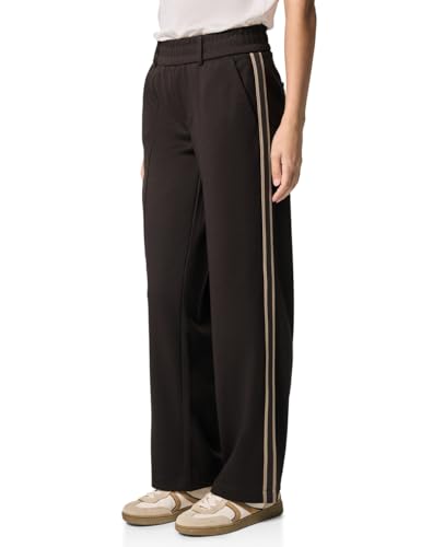 Street One Studio Damen 3716509 Hose mit Gallonstreifen, Dark Auburn Brown, 44W x 30L von Street One Studio