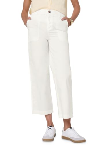 Street One Studio Damen 3716524 Straight Leg Hose, Off White, 44W x 28L Street One Studio Damen 3716524 Straight Leg Hose, Off White, 44W x 28L von Street One Studio
