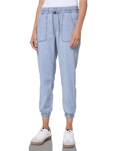 Street One Studio Damen 3716576 Jogg Jeans im Casual Fit, Ultra Bleach Soft Wash, 29W x 28L von Street One Studio