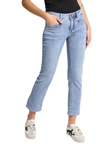 Street One Studio Damen 3716578 Straight Leg Jeans, Ultra Bleach Wash, 31W x 28L Street One Studio Damen 3716578 Straight Leg Jeans, Ultra Bleach Wash, 31W x 28L von Street One Studio