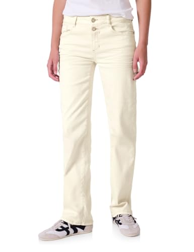 Street One Studio Damen 3716647 Straight Leg Jeans, Ecru Washed, 29W x 28L von Street One Studio