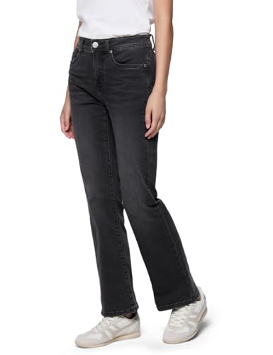 Street One Studio Damen 3716840 Bootcut Jeans, Soft Black Washed, 31W x 30L von Street One Studio