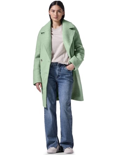 Street One Studio Damen F101211 Mantel in Wolloptik, Light Mint Green, 46 von Street One Studio