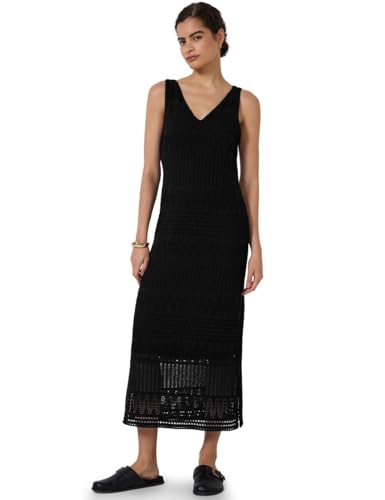 Street One Studio Damen F144337 Spitzenkleid, Schwarz, 34 von Street One Studio