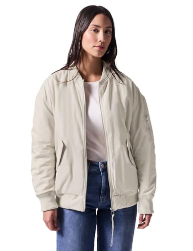 Street One Studio Damen F202042 Schimmernder Blouson, Pearly Sand, 44 Street One Studio Damen F202042 Schimmernder Blouson, Pearly Sand, 44 von Street One Studio