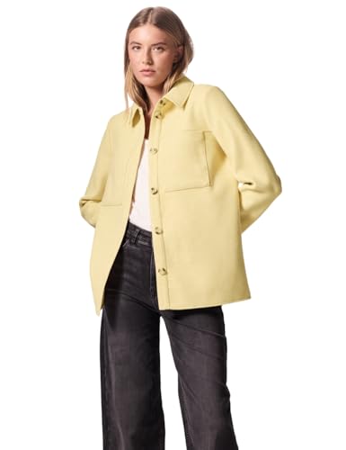 Street One Studio Damen F212423 Overshirt mit Taschen, Bond Yellow Mel, 36 Street One Studio Damen F212423 Overshirt mit Taschen, Bond Yellow Mel, 36 von Street One Studio