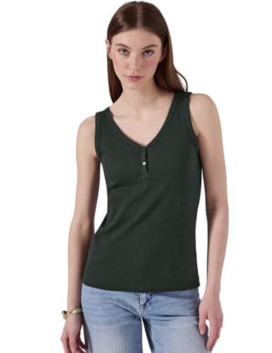 Street One Studio Damen F323196 T-Shirt, Desert Pine Green, 38 Street One Studio Damen F323196 T-Shirt, Desert Pine Green, 38 von Street One Studio