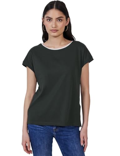 Street One Studio Damen F323209 T-Shirt, Desert Pine Green, 38 Street One Studio Damen F323209 T-Shirt, Desert Pine Green, 38 von Street One Studio