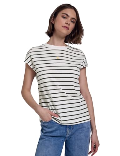 Street One Studio Damen F323212 Gestreiftes Shirt, Off White, 36 Street One Studio Damen F323212 Gestreiftes Shirt, Off White, 36 von Street One Studio