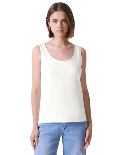Street One Studio Damen F323387 Basic Jersey White, 46 von Street One Studio