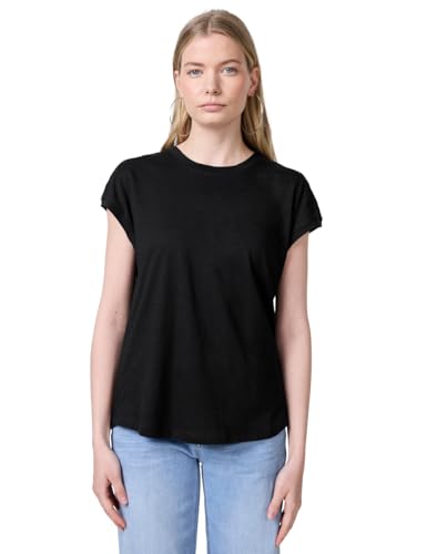 Street One Studio Damen F323390 Shirt mit Schulterdetail, Schwarz, 38 von Street One Studio