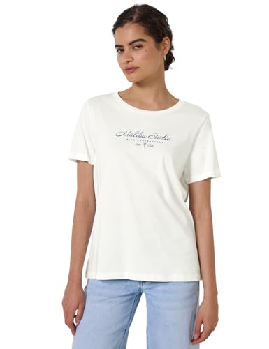 Street One Studio Damen F323402 T-Shirt, Off White, 40 Street One Studio Damen F323402 T-Shirt, Off White, 40 von Street One Studio