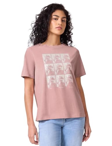 Street One Studio Damen F323594 Washed-Look Shirt mit Print, Dessert Rose, 40 Street One Studio Damen F323594 Washed-Look Shirt mit Print, Dessert Rose, 40 von Street One Studio