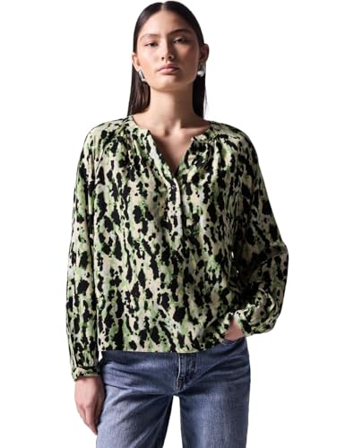 Street One Studio Damen F345331 Loose Fit Raglan-Bluse, Vivid Green, 36 EU von Street One Studio