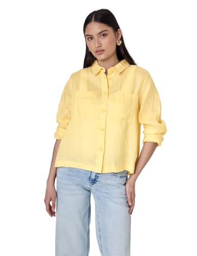 Street One Studio Damen F345409 Bluse, Blend Yellow, 42 Street One Studio Damen F345409 Bluse, Blend Yellow, 42 von Street One Studio