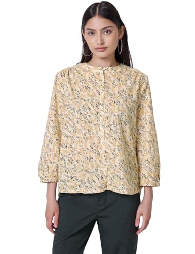 Street One Studio Damen F345674 Bluse, Blend Yellow, 46 Street One Studio Damen F345674 Bluse, Blend Yellow, 46 von Street One Studio