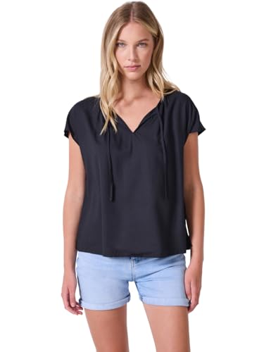 Street One Studio Damen F345838 Bluse mit Raffung, Dark Void Blue, 42 von Street One Studio