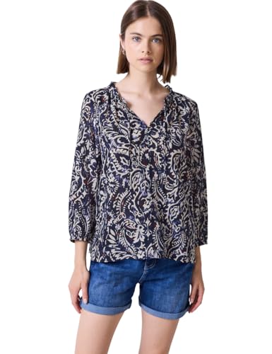 Street One Studio Damen F345845 Bluse, Dark Void Blue, 46 Street One Studio Damen F345845 Bluse, Dark Void Blue, 46 von Street One Studio