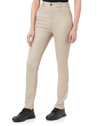 Street One Studio Damen F378431 LTD QR_Studio_Slim Fit CoatingHW, Cloud beige, 44W x 30L von Street One Studio