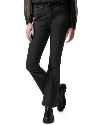 Street One Studio Damen F378440 Skinny Flared Jeans Black Rinse 26 von Street One Studio