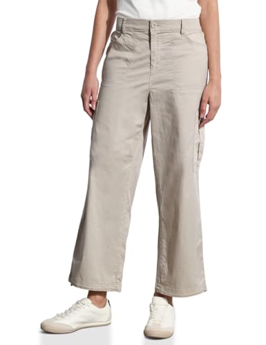 Street One Studio Damen F378704 Hose, Moonstone Sand, 44W / 28L Street One Studio Damen F378704 Hose, Moonstone Sand, 44W / 28L von Street One Studio