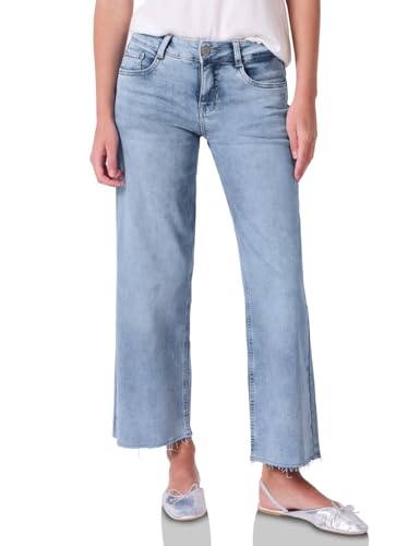 Street One Studio Damen F379469 Jeans Culotte, Light Blue Wash, 31W / 28L von Street One Studio