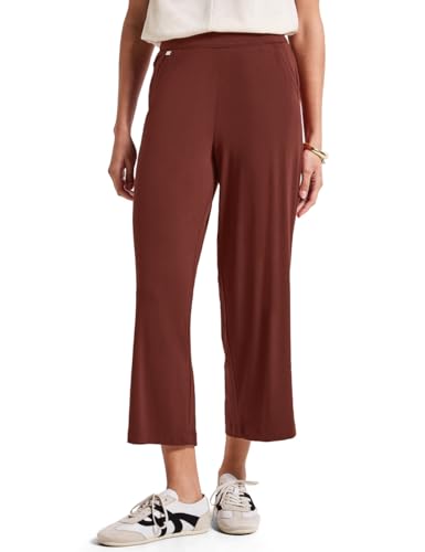 Street One Studio Damen F379475 Hose, Sienna Brown, 42W x 26L Street One Studio Damen F379475 Hose, Sienna Brown, 42W x 26L von Street One Studio