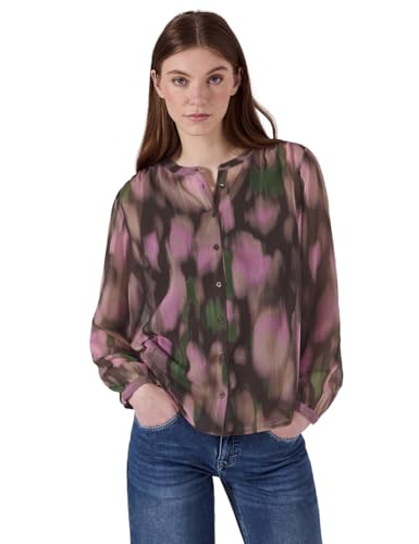 Street One Studio Damen Gemusterte Chiffon-Bluse von Street One Studio