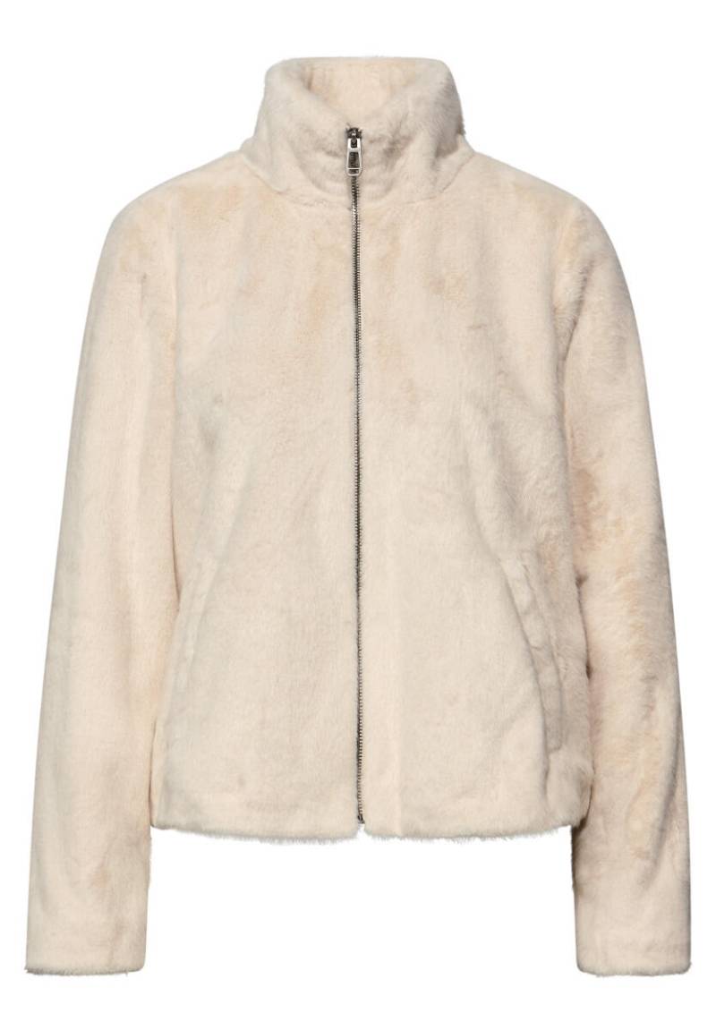 Street One Studio - Fake Fur Jacke beige - Gr. - 36 von Street One Studio
