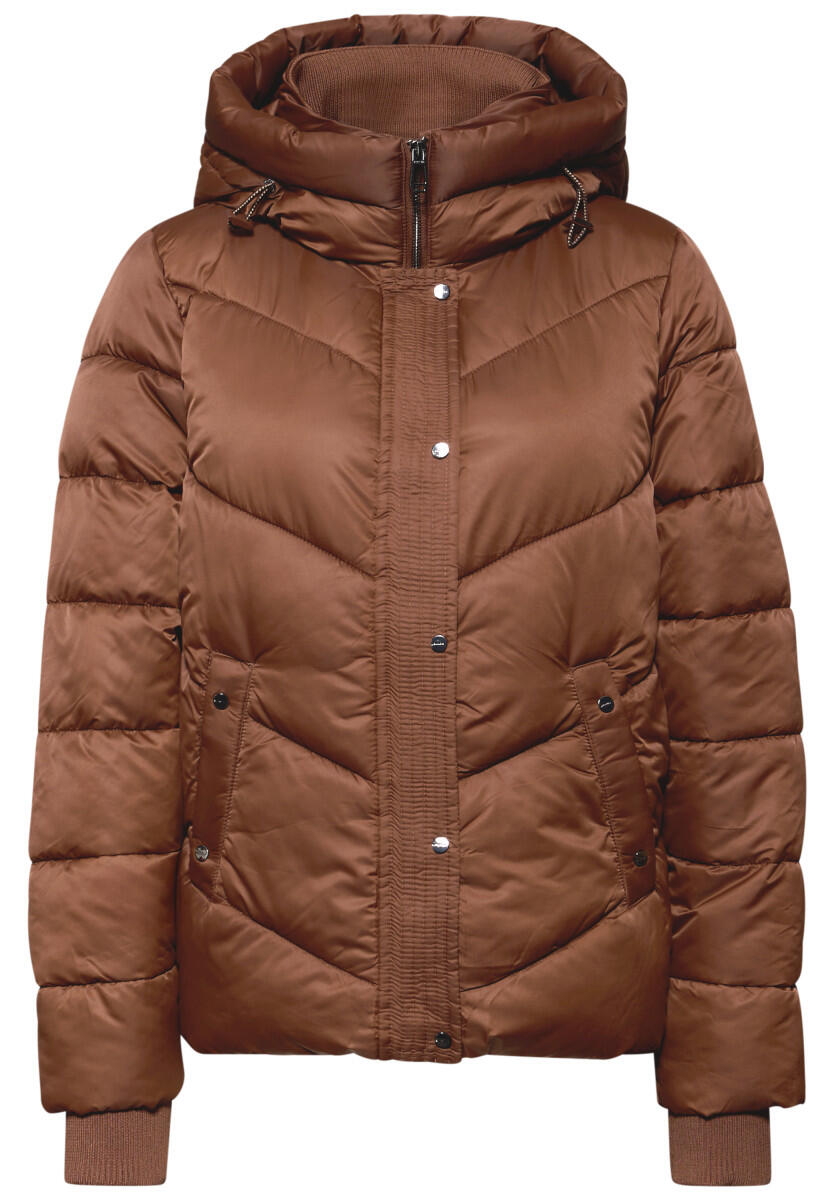 Street One Studio - Gefütterte Jacke braun - Gr. - 42 von Street One Studio