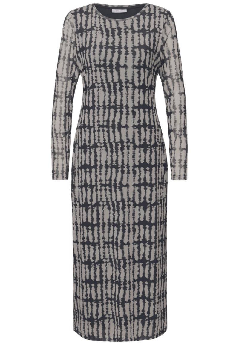 Street One Studio - Gemustertes Mesh-Kleid schwarz - Gr. - 34 von Street One Studio