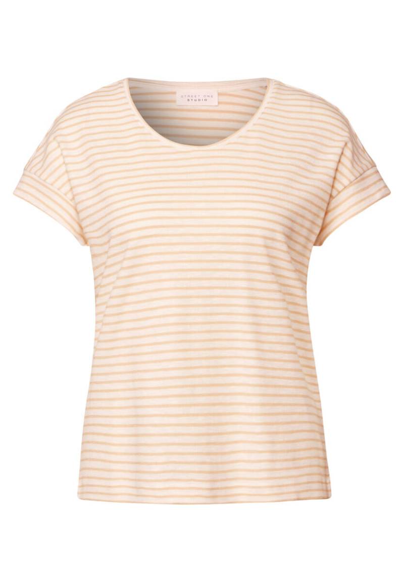 Street One Studio - Gestreiftes Shirt gelb - Gr. - 36 von Street One Studio