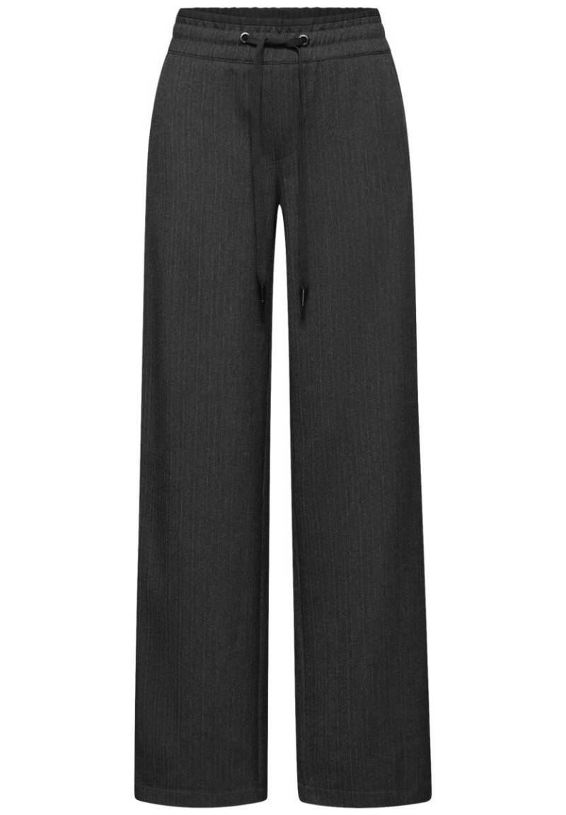 Street One Studio - Hose mit Gallonstreifen grau - Gr. - 34/32 von Street One Studio