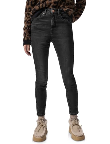 Street One Studio Damen F378324 Jeans Im Skinny Fit, Black Washed, 26W / 28L EU Street One Studio Damen F378324 Jeans Im Skinny Fit, Black Washed, 26W / 28L EU von Street One Studio