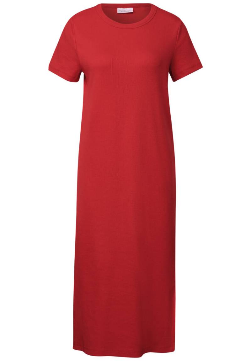 Street One Studio - Kleid mit Rippstruktur rot - Gr. - 42 von Street One Studio